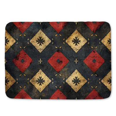 Tapis de bain en microfibre / microsuède Lamarra