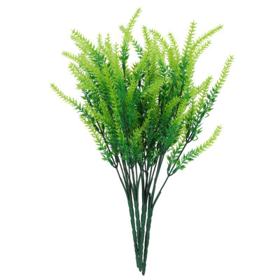 4 bouquets de fleurs de lavande artificielles