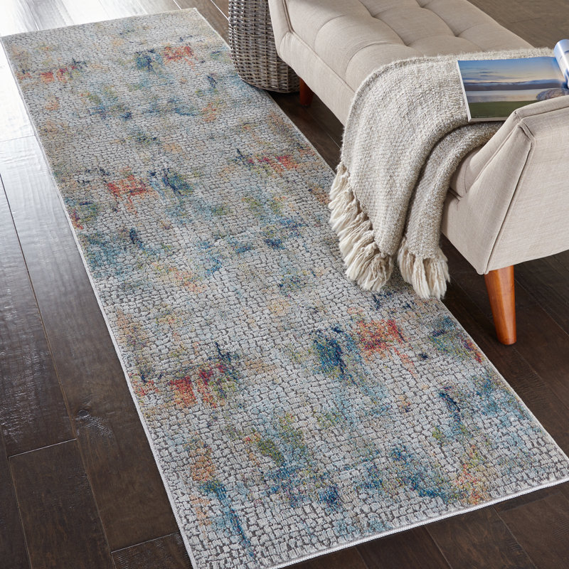 Hitton Abstract Area Rug, Runner 71 x 244cm