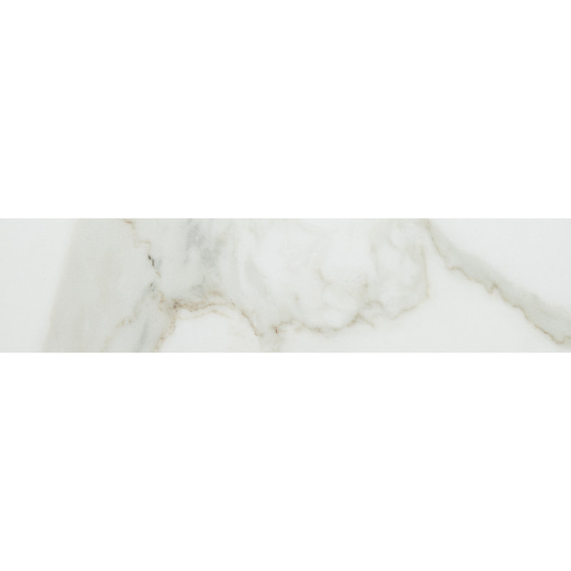 Carreau de porcelaine brillant pour plancher et mur 3 "x 12" Porto, Or californien