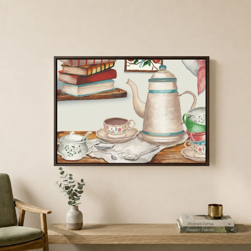 «Cottage Scene I» par Elizabeth Medley - Impression sur toile