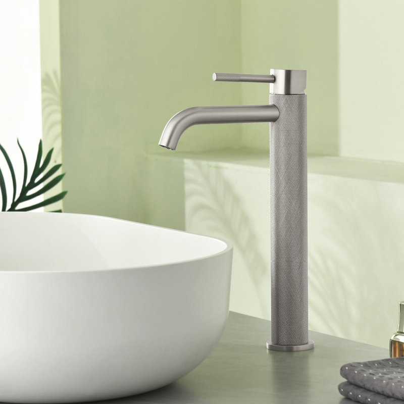 Single Hole Bathroom Vessel Faucet With Pop Up Drain Single Handle Bathroom Vessel Sink Faucet Brass Tall Body Bathroom Vanity Basin Taps With Valve