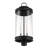 Acim 3-Light Outdoor Post Lantern in Matte Black