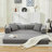 Convertible Folding Sofa Bed-535176933