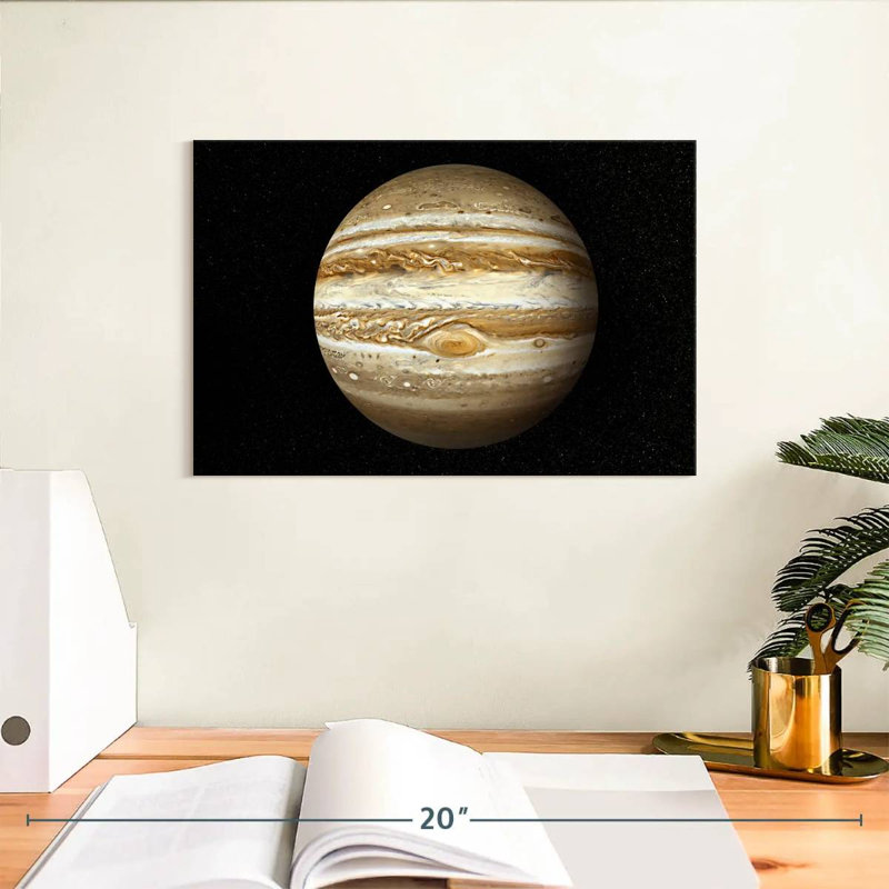 Oberle Jupiter Planet, 8" H x 12" W