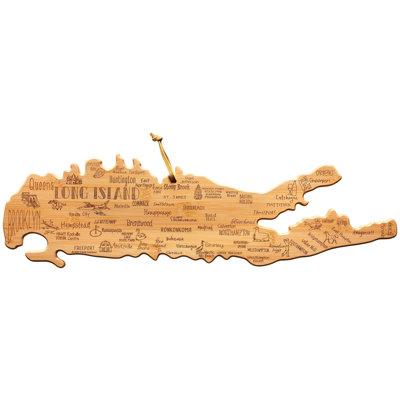 Destination Long Island Bamboo Cutting & Serving Board