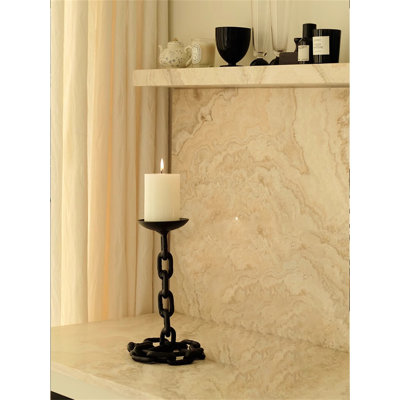 11.42'' H Metal Tabletop Candlestick