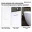 NURCOLIN Baignoire de trempage autoportante en acrylique de 59 po x 31,5 po à finition double ergonomique, blanc brillant