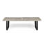 Banc de patio avec pieds en fer-1830204168