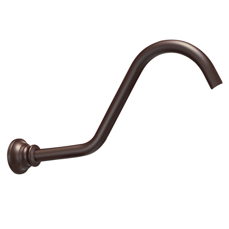 Waterhill Rainfall Spout and Flange Kit, Oil Rubbed Bronze