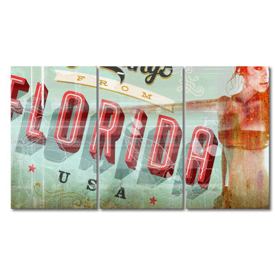 3 Piece Wrapped Canvas Wall Art
