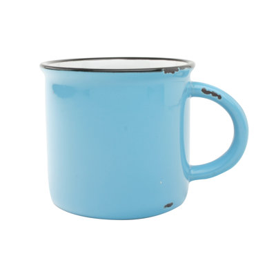 Tinware Stoneware Coffee Mug