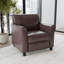 Chaise Adrey LeatherSoft avec structure aux coutures épurées-980595466