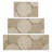 Hydrangea Stain-resistant Kitchen Mat (Set of 3)-1513826478
