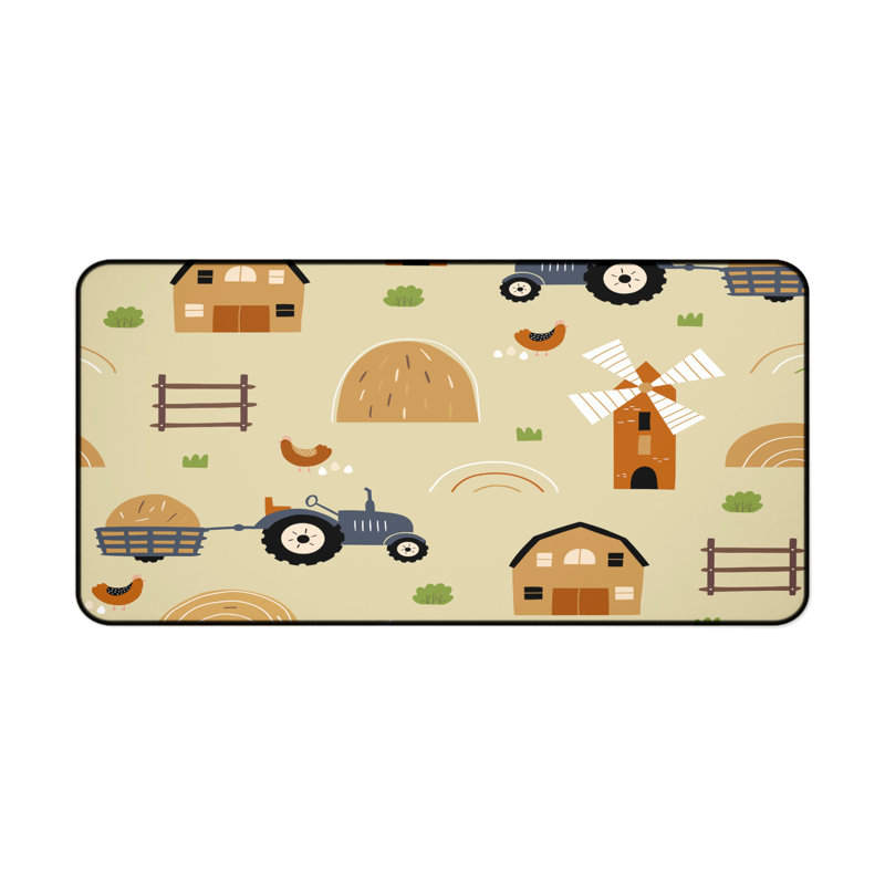 Polyester Desk Pad, 23.6x13.8