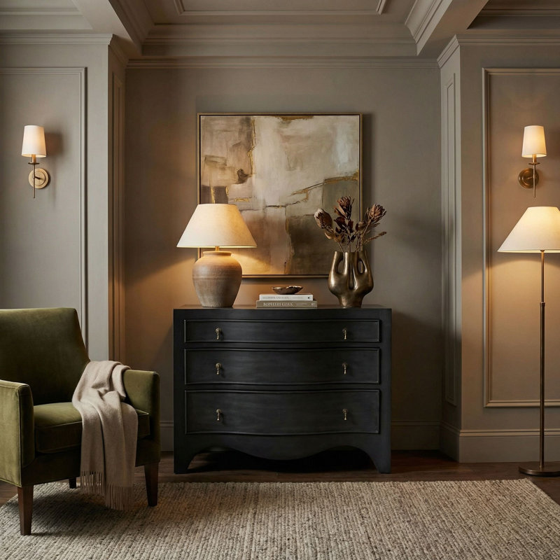 Brentford 40'' W 3 - Drawer Dresser