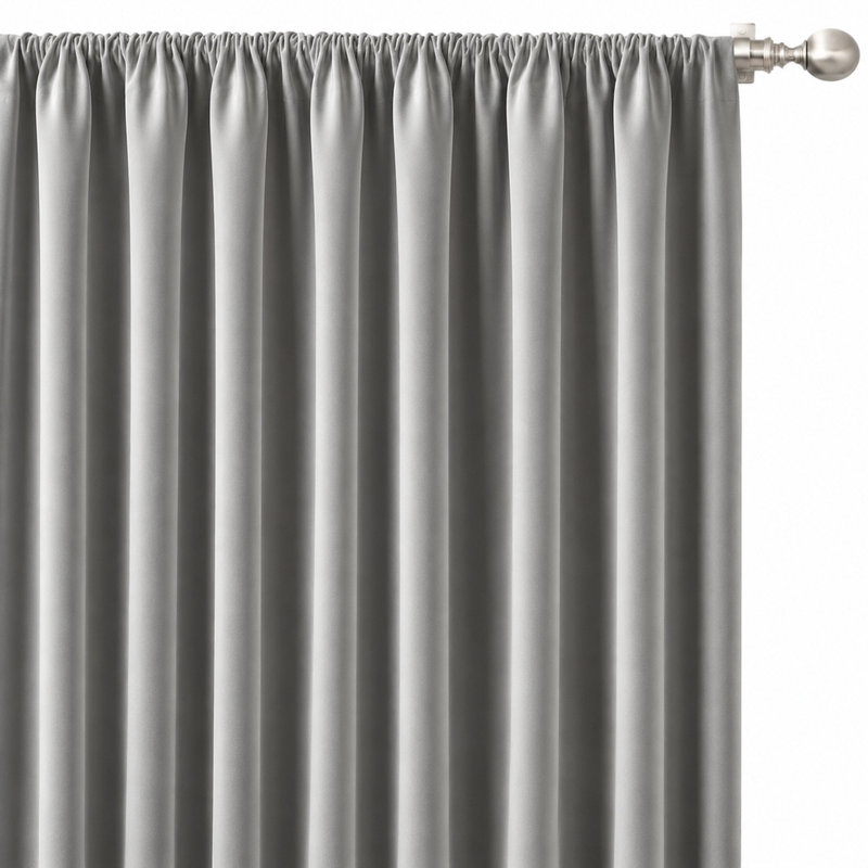Faux Silk | Mason Fabric_MASON, Gray