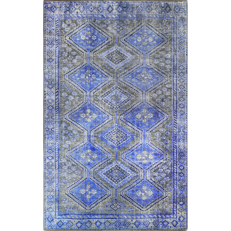 Hosby Oriental Indoor Rug, Rectangle 5'7" x 8'9"