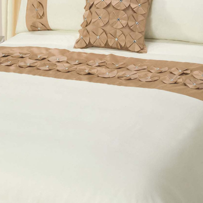 Titania Duvet Cover, Latte