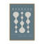 Strom Blue Retro Bauhaus, affiche II-560361936-560361937