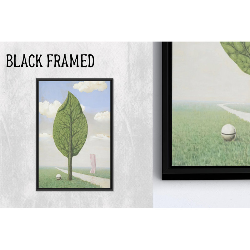 Arbre moderne abstrait, art mural sur toile, toile noire encadrée 1P, H: 15,8 po x l: 11,9 po