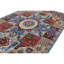 Hand Knotted Wool Area Rug in Blue