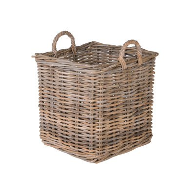 Panier carré en osier Ayriauna