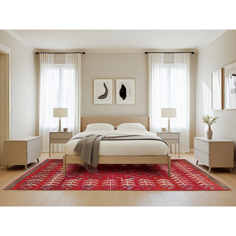 Tapis abstrait moderne 5179, Rectangle de 5 pi x 8 pi