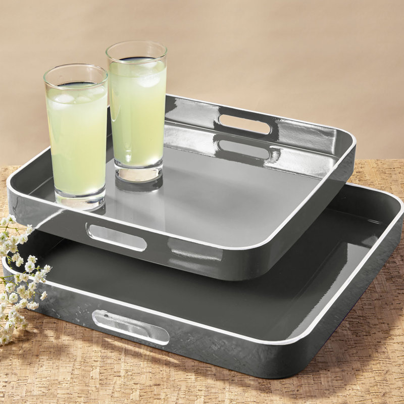 Plastic / Acrylic Tray - Set of 2