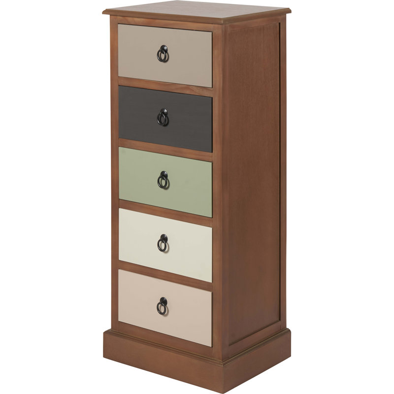 42cm W 5 - Drawer Chest of Drawers