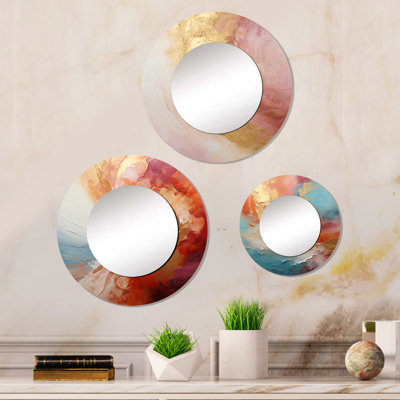 Didar Metal Round Mirror