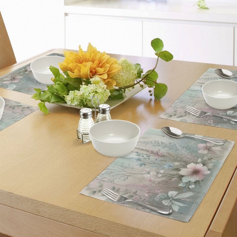 Ensemble de 8 napperons East Urban Home