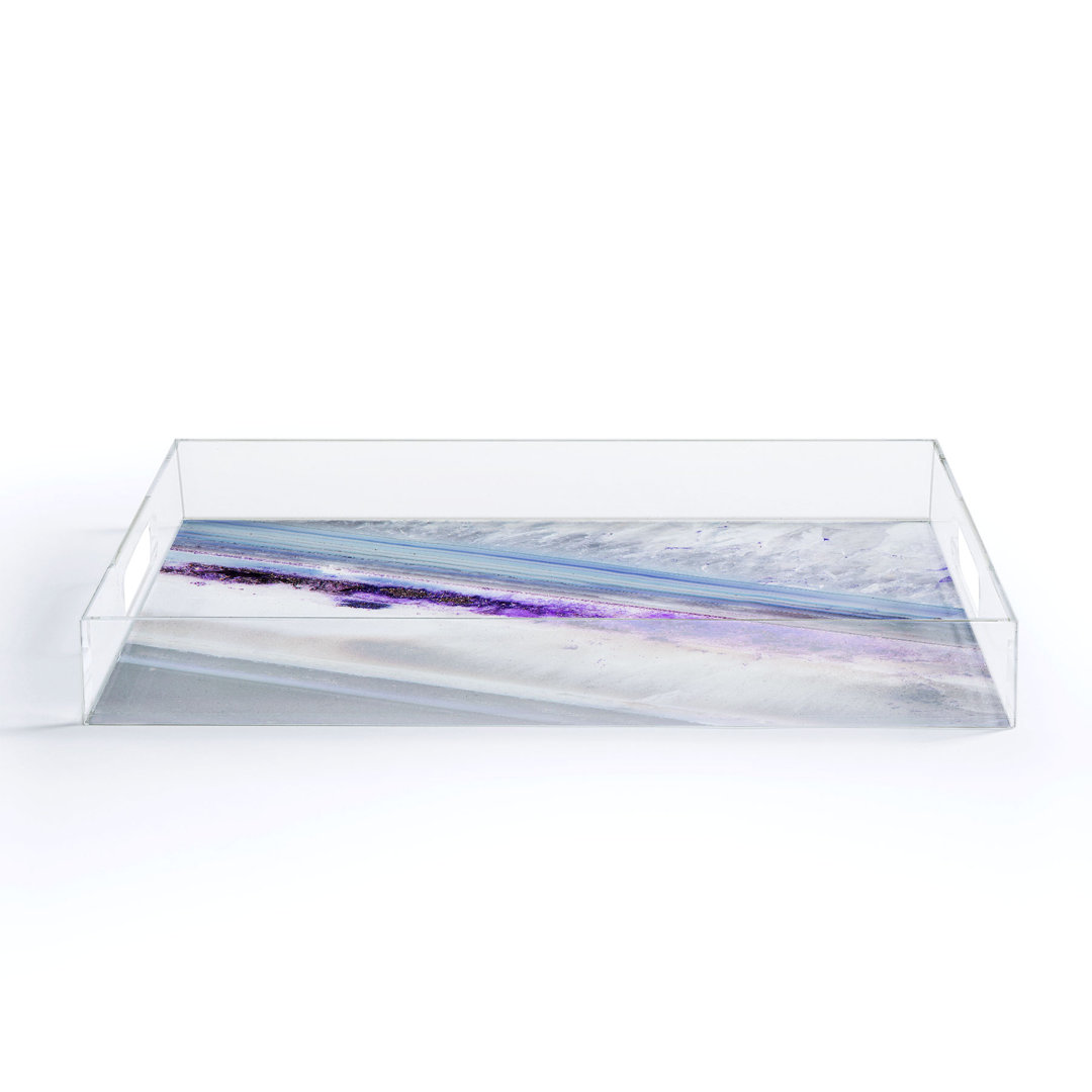Bree Madden Crush Acrylic Ottoman Tray East Urban Home 