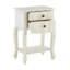 Aimee 45cm W Solid + Manufactured Wood Bedside Table
