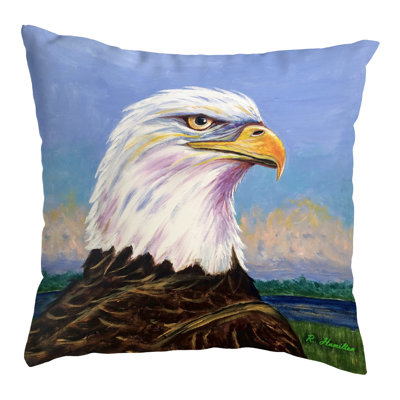 Outdoor Reversible Throw Pillow
