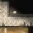 12" x 24" Handmade Engraved & Gold Leaf Marble Wall and Floor Tile