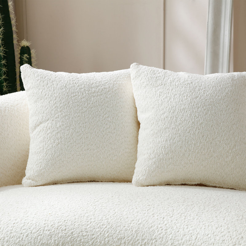 Canapé de salon Shaleine, Mélange de polyester beige