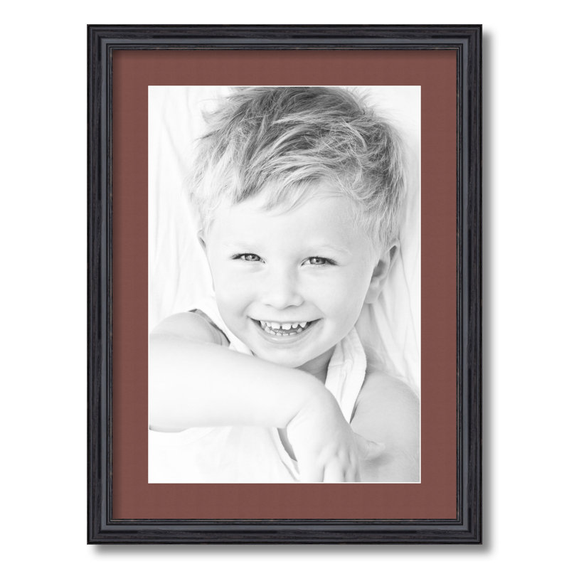 Black Single Picture Frame, Brique