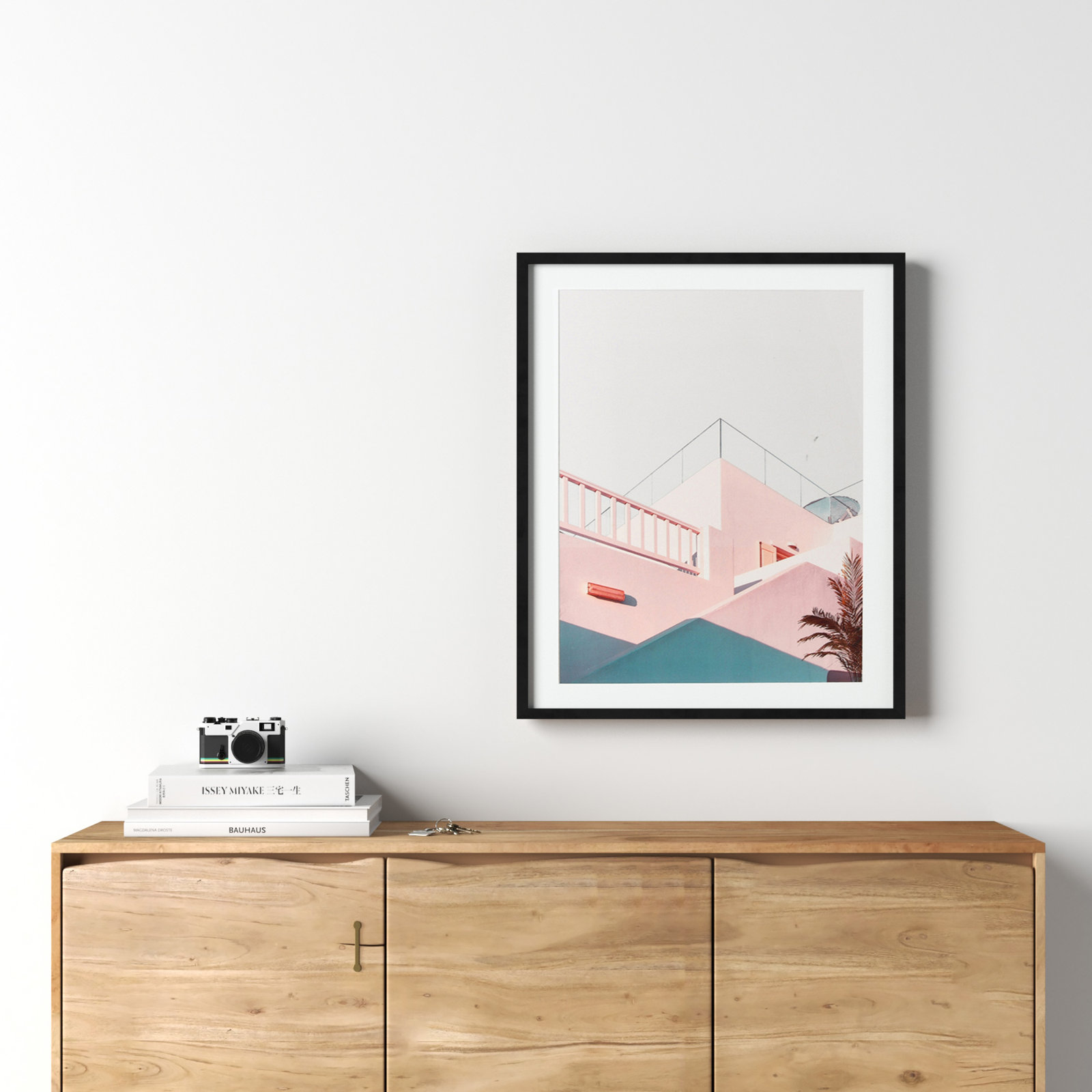 Hildegarde "Pastel Beach House" Print