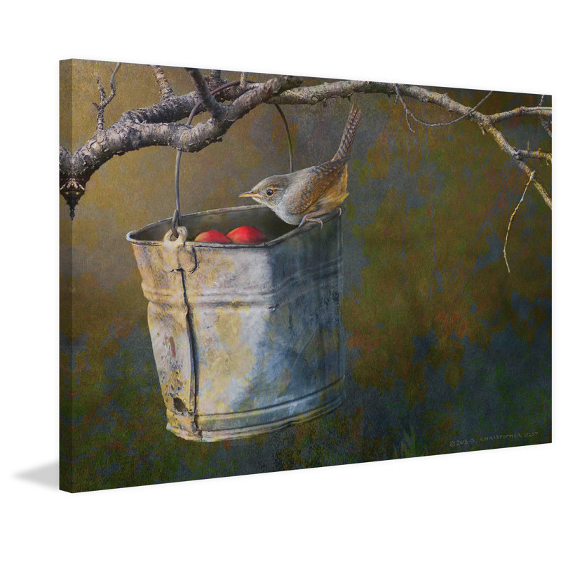 Chris Vest - Wrapped Canvas Painting, 51cm H x 76cm W x 3.81cm D