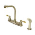 Satin Nickel/Polished Brass