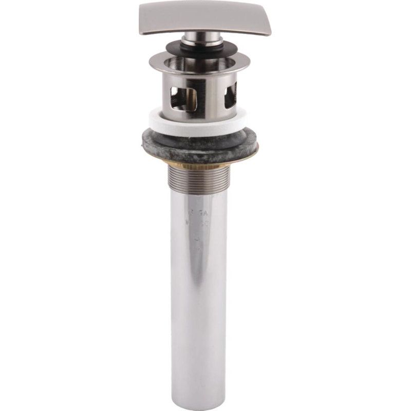 Pop-Up Bathroom Sink Drain, Brilliance Stainless