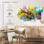 Horned Goat Paint Splash-108874006