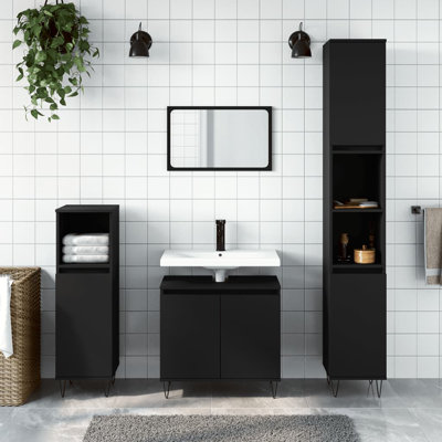 Obadiah Floor Mounted Bathroom Cabinet
