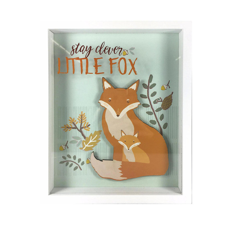 Abigayle Youth Animals Wall Decor on Glass