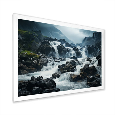 Waterfall Eernal Cascade V, reproduction d'art sur toile