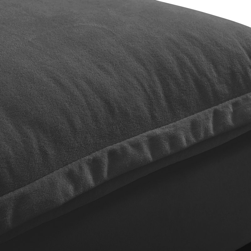 Canapé modulaire d'inspiration voilier avec repose-pieds amovible