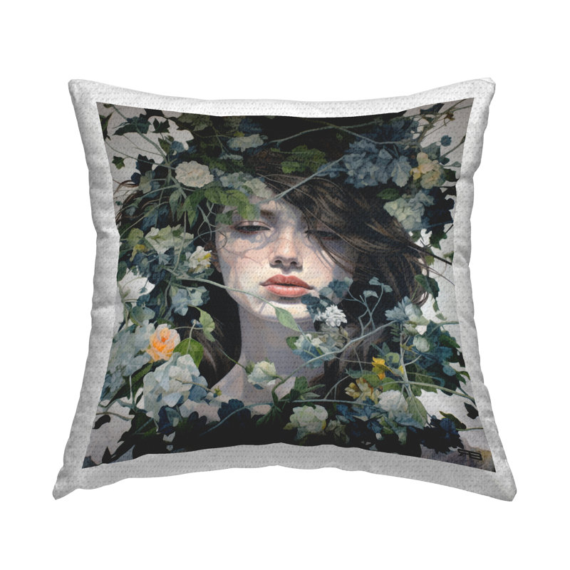 Coussin intérieur/extérieur Floral