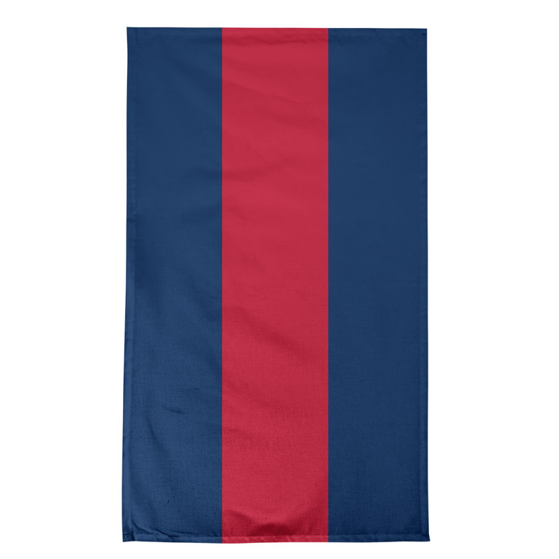 Anaheim Stripe Tea Towel Kitchen Towel, Cotton Twill, Blue/Chilli Red/Blue