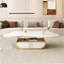 Table basse moderne avec plateau en pierre frittée Modern Butterfly